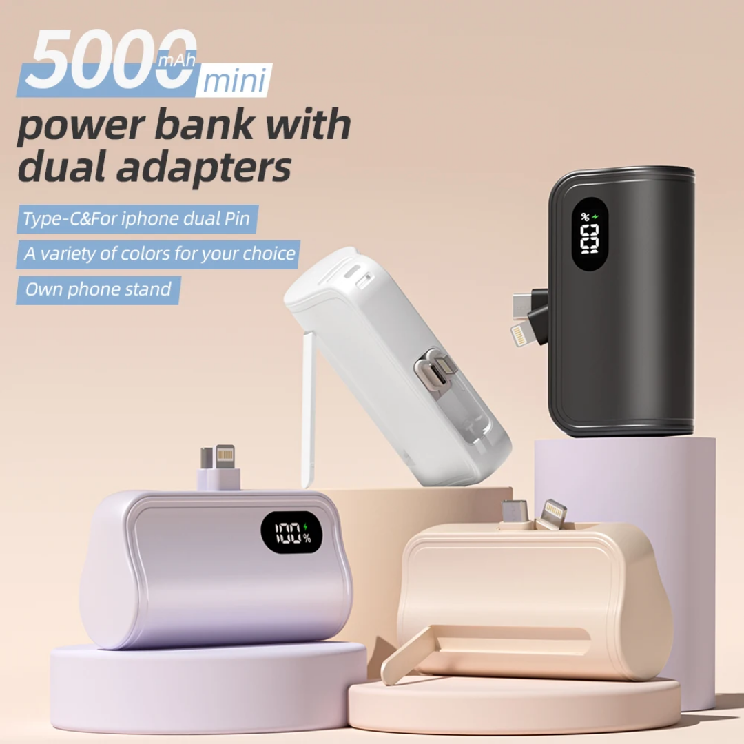 Mini power bank à clef