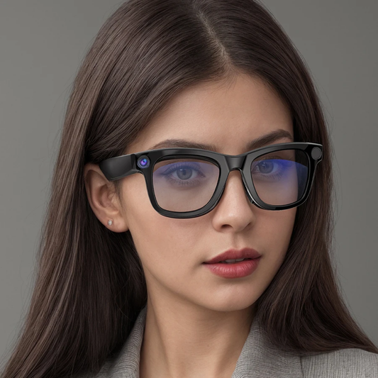 Lunettes connectées intelligente avec caméra