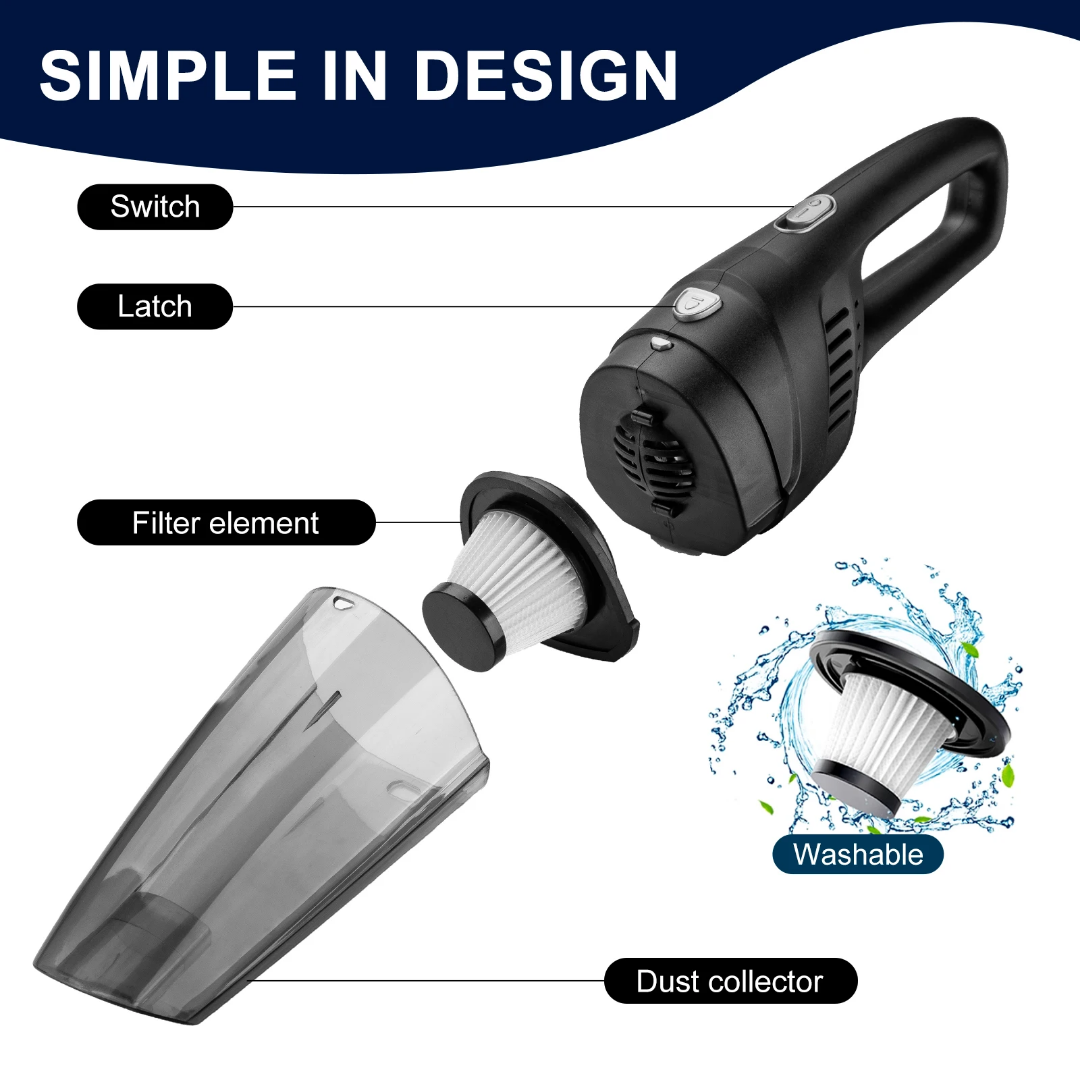 Aspirateur de poussière rechargeable