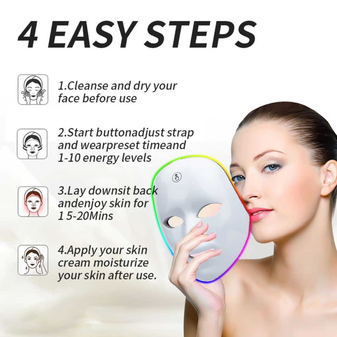 Masque Led soins visage